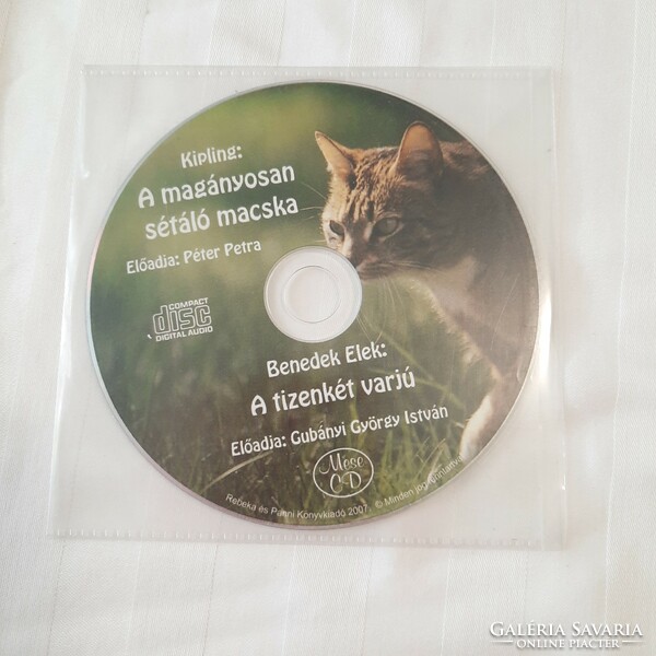 Kipling: the cat walking alone - benedek elek: the tale of the twelve crows cd 2007
