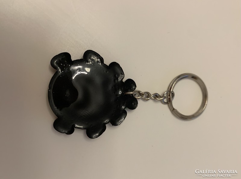 New ladybug keychain, total length approx. 10 cm