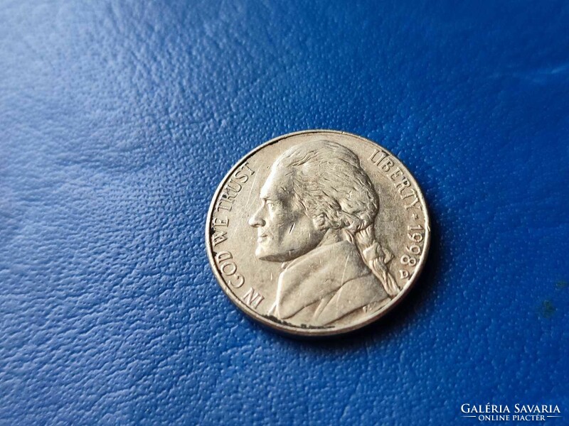 USA 5 cents 1988 d 
