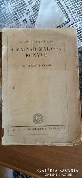 Dr. Lambrecht Kálmán A magyar malmok könyve 1925