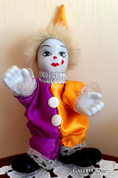 Porcelain clown.