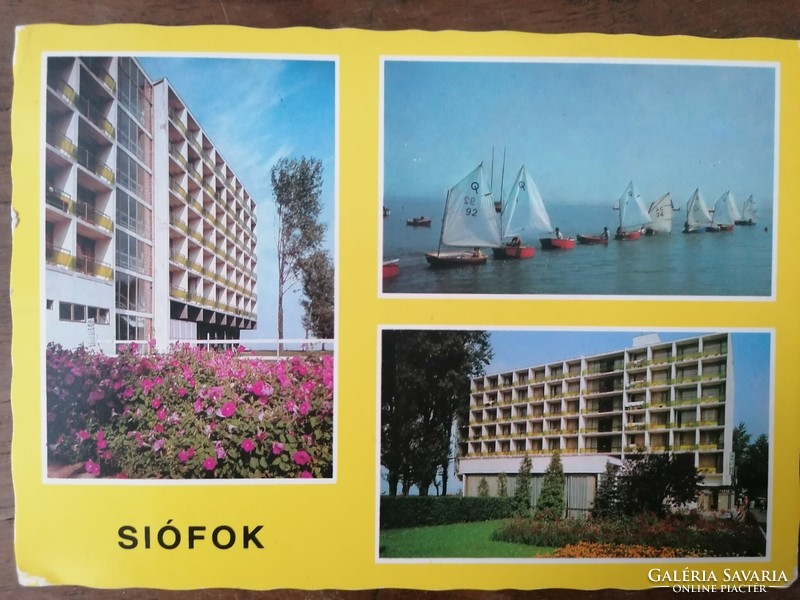 Balaton postcard siófok