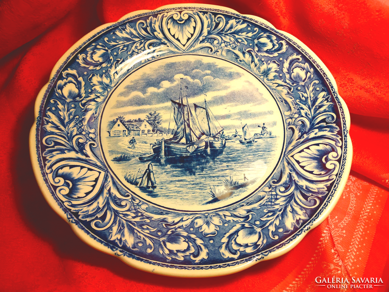 Beautiful antique Dutch porcelain bowl, decorative bowl