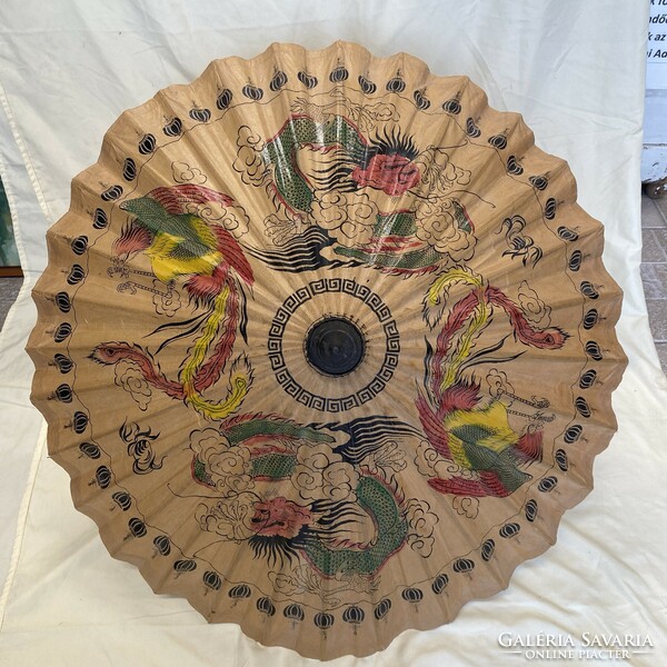 Antique oriental parasol