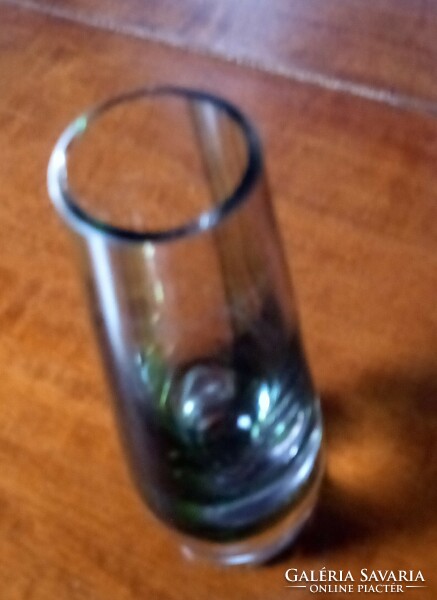 16 cm kristaly vaza. XX
