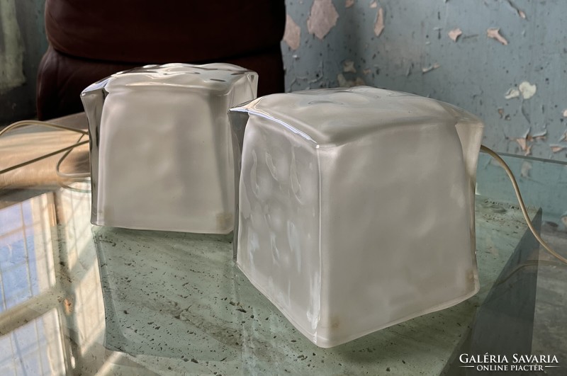 Vintage ikea ice cube lamps