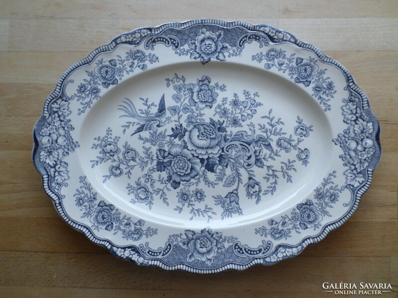Bristol crown ducal English porcelain oval bowl 26 x 35.5 cm