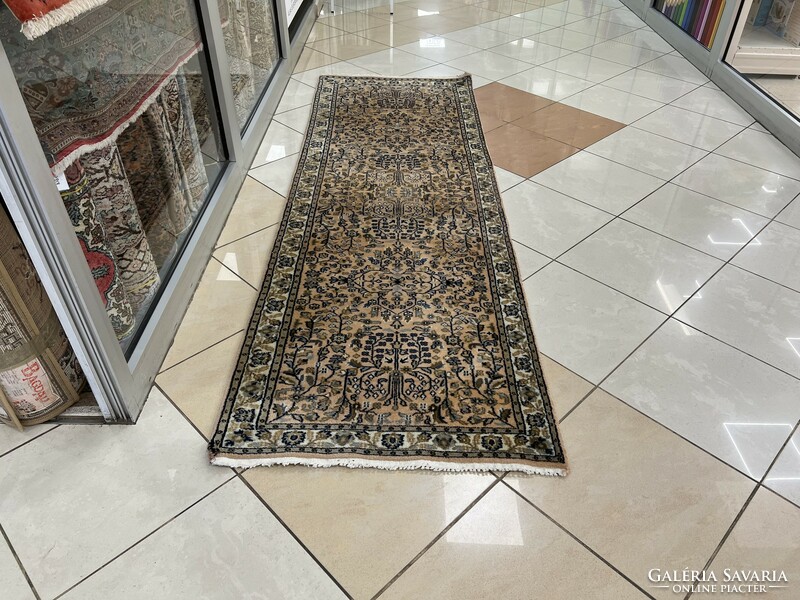 3489 Hindu sarough handmade wool Persian rug 80x250cm free courier