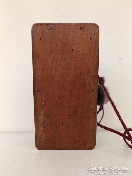Antique wall mounted wooden telephone 1890-1905 years 861 8814