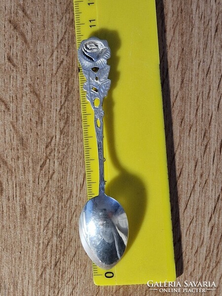 1 Piece.Color silver 800 antique hildesheimer rose teaspoon! More pieces among my products!