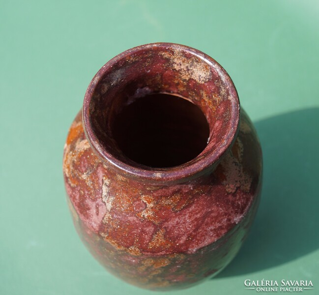 Luria Vilma keramikus ritka antik kerámia váza magyar iparművészeti váza