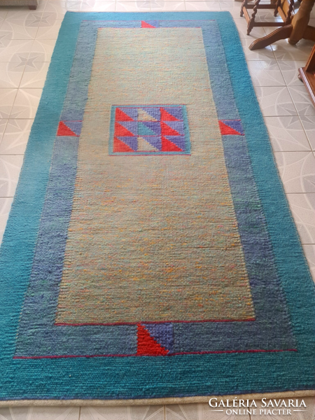 Handmade wool rug 300 x 150 cm