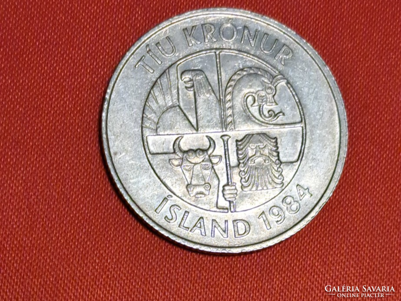 1984. Iceland 10 kroner (1806)