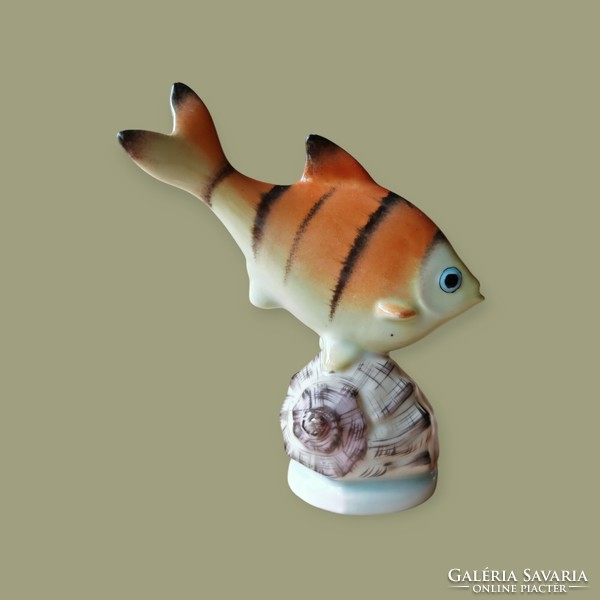 Drasche/Kőbánya porcelán hal