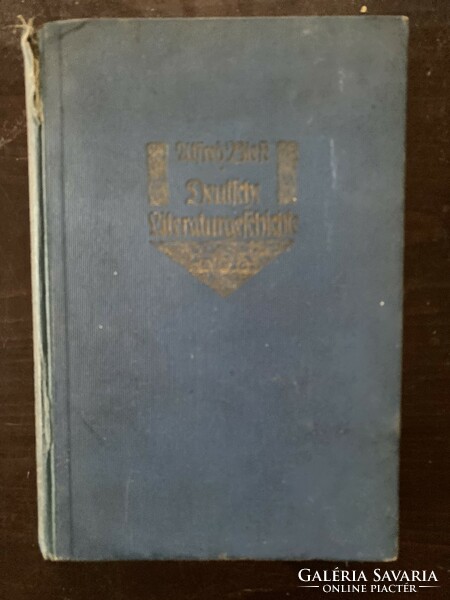 Alfred Biese: deutsche literaturgeschichte i. (1922)