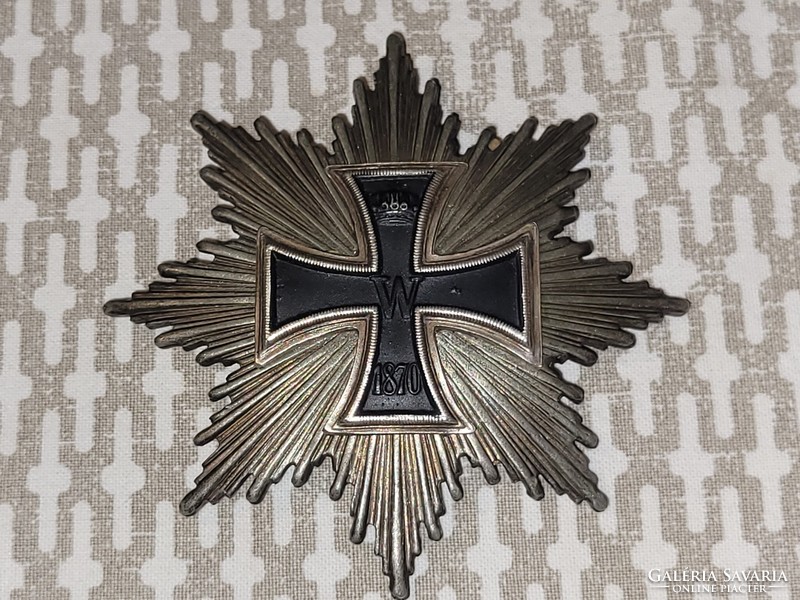 Star of the Grand Cross of the German Iron Cross of World War I