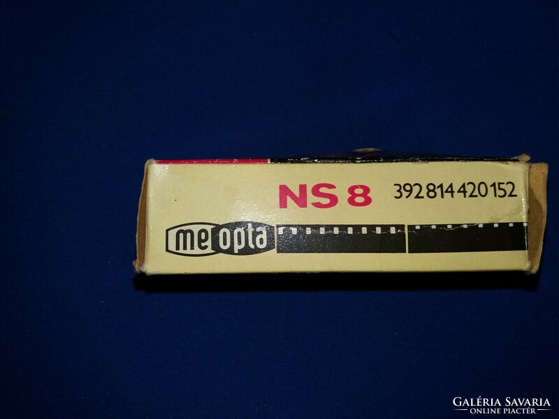 Régi MEOPTA NS 8 NDK - DDR fémből készült diavágó gép dobozával gyári állapot a képek szerint