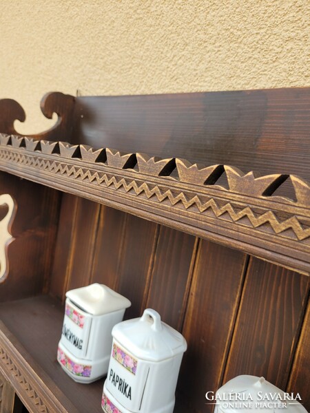 Antique folk bowl, peasant shelf