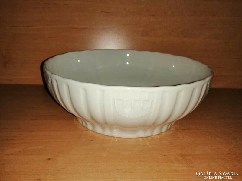 Zsolnay porcelain Hungarian series scones, coma bowl - 24 cm (7/p-2)