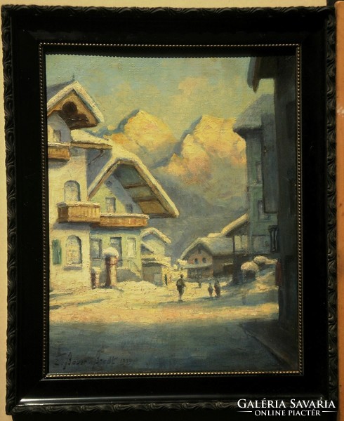 Eduard Bauer-Bredt (1878-1945): Alpine Detail