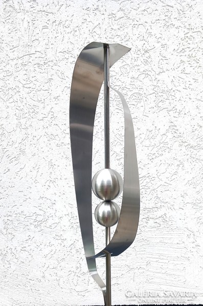 Modernist metal design ornament huge negotiable art deco