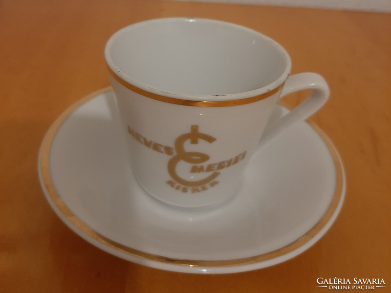 Alföldi fierce county food retail label, logo coffee cup