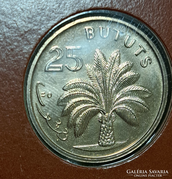 1971. Gambia 25 bututs (1862)