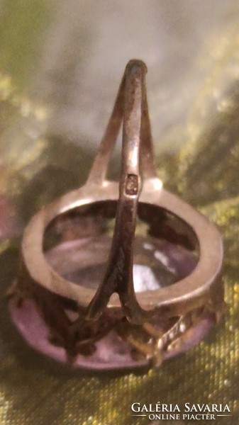 Old russian silver ring