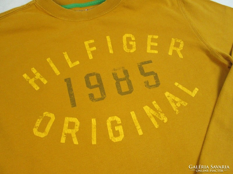 Original tommy hilfiger (kids) mustard yellow long sleeve t-shirt top