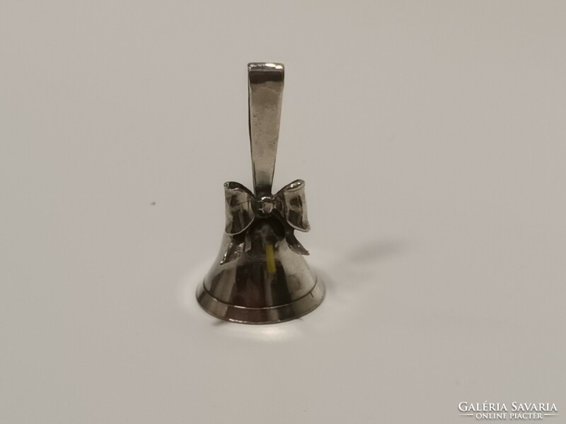Silver bow bell