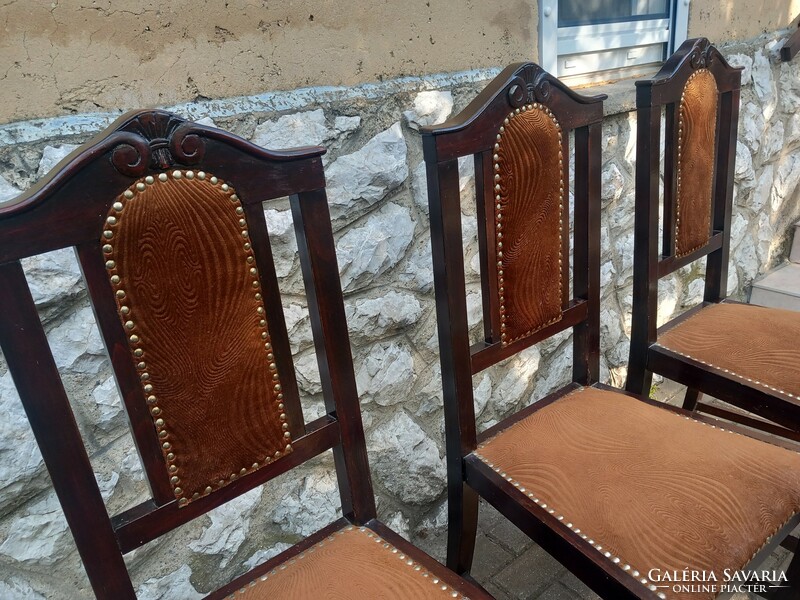Antique dining chair set, well below the price