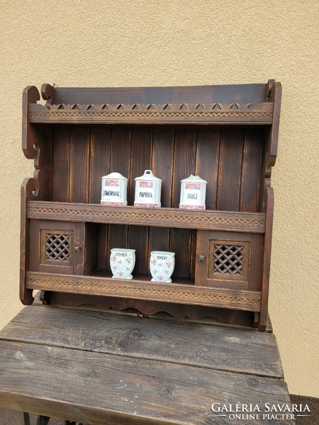 Antique folk bowl, peasant shelf