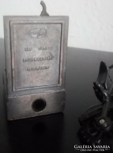Old miniature, figurative metal pencil sharpeners for sale