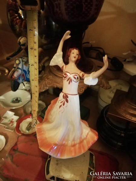 Art deco orosz porcelán ritka táncos hibátlan állapotban