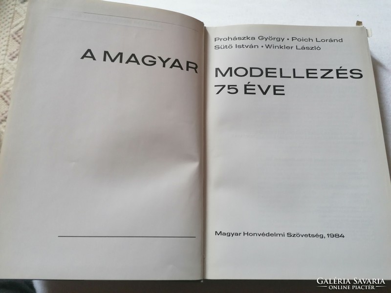 A magyar modellezés 75 éve    1984.