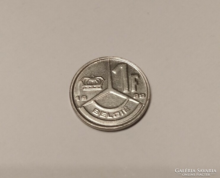 1 Franc 1989 - Belgium