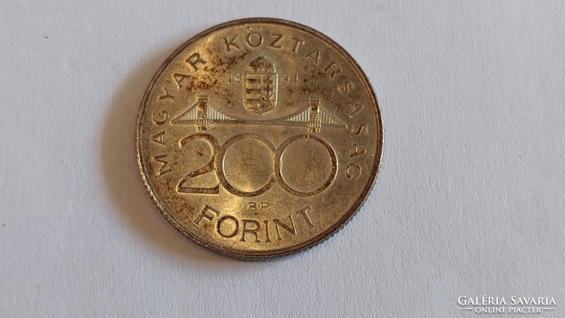 1994 Republic of Hungary 200 forint deák ferenc