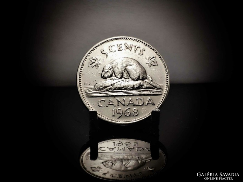 Kanada 5 cent, 1968