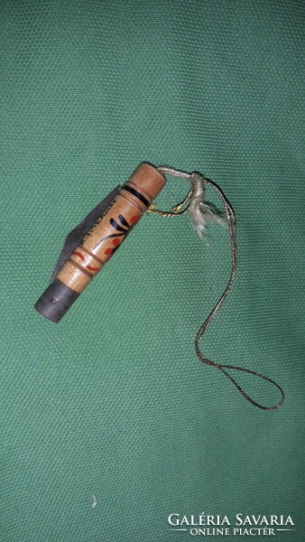 Régi szuvenír kulcstartó apró dísz bugyli bicska BALATONFÖLDVÁR 8,4 cm a penge 3,4 cm  képek szerint