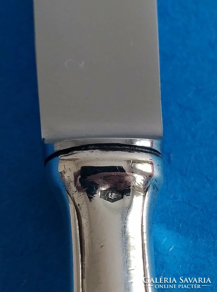 Silver dessert knife