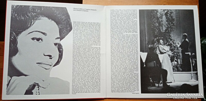 Maria Callas: Callas A  Paris Airs D'opras Francais Vinyl LP
