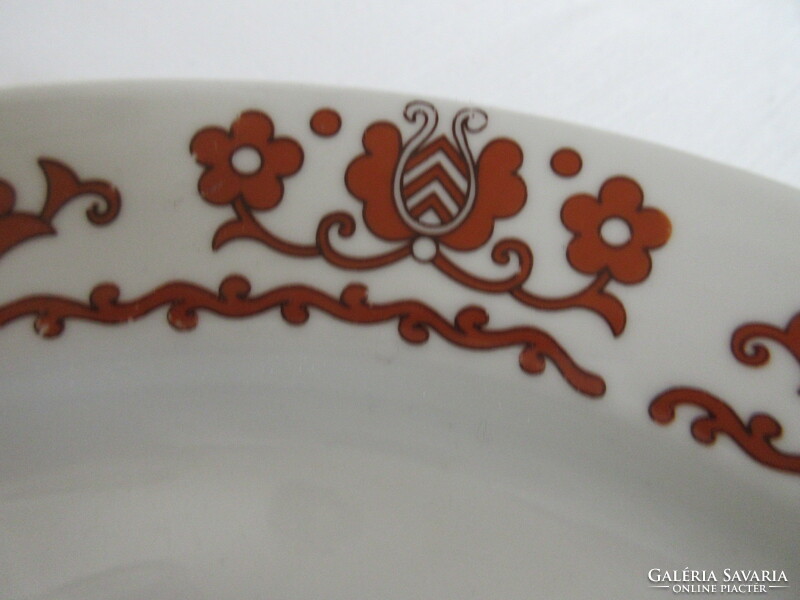 Old, hand-painted, marked lowland wall plate. Negotiable!