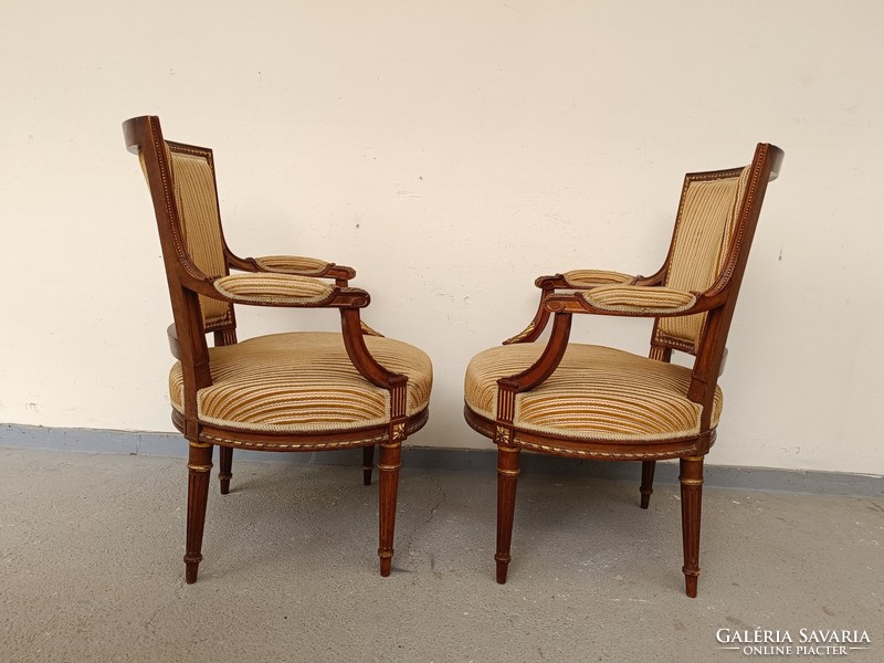 Antik bútor karfás karos szék fotel empír empire 2 darab 820 8668