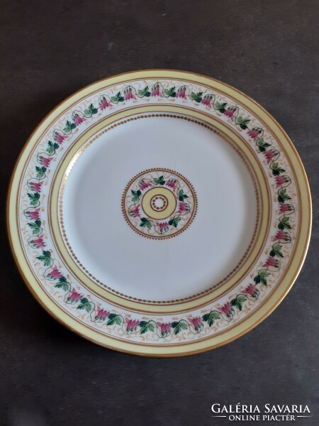 1 Herend plate with a rare pattern from the 1850s 4..