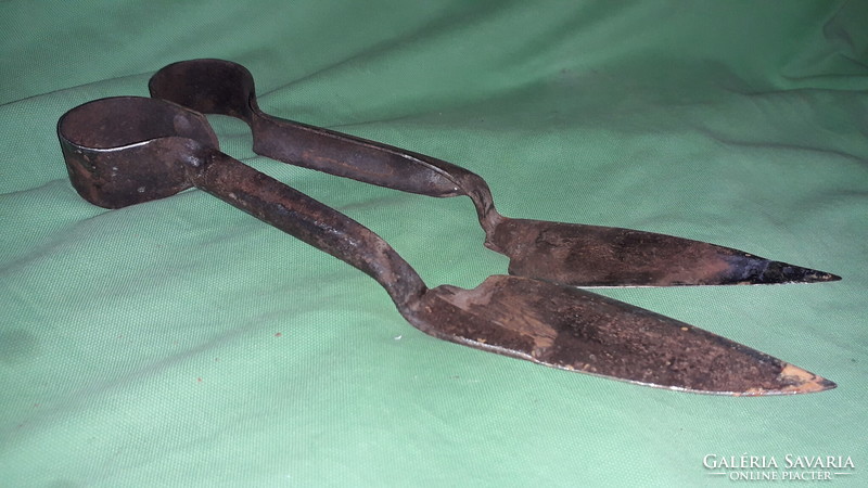 Antique metal sheep shearing shears with outer blade 30 cm according to the pictures