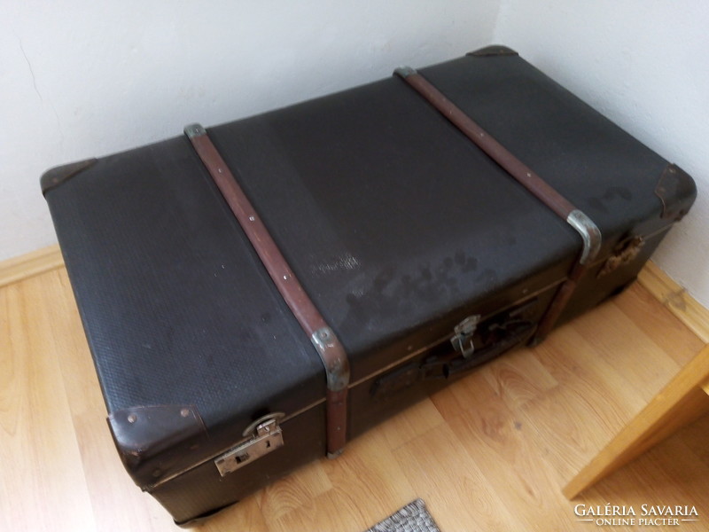 Old travel suitcase
