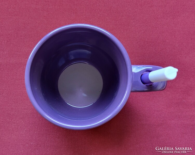 Milka writable mug cup with pen for Christmas