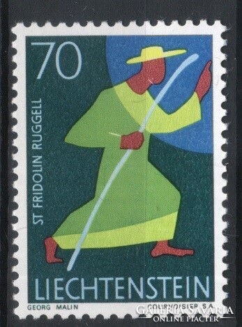 Liechtenstein  0317 Mi 491 postatiszta        0,80 Euró