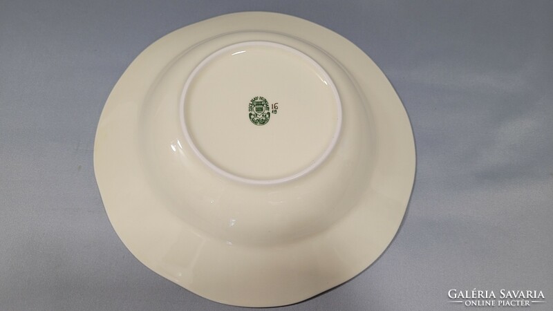 Zsolnay butterfly deep plate, soup plate