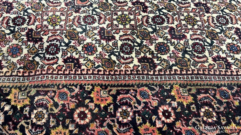 3451 Iranian iron bidjar hand knot wool Persian carpet 112x158cm free courier